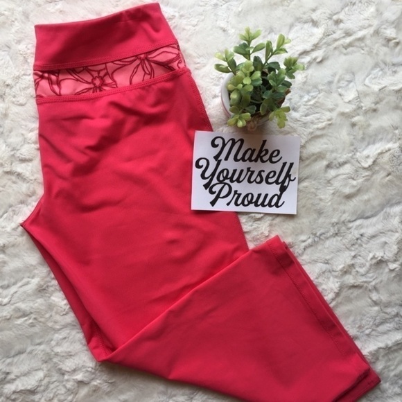 Nwt inmotion NY&C pink crop workout leggings - Picture 5 of 7